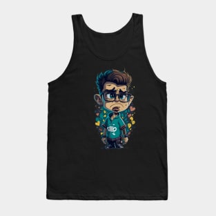 I Think You Should Leave Caricature Art Tank Top